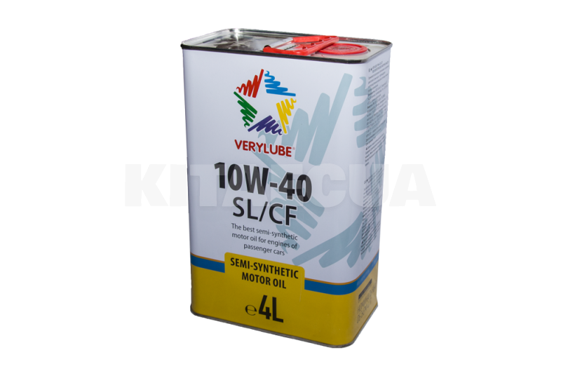 Масло моторное полусинтетическое 4л 10W-40 Verylube (XB20268) - 2