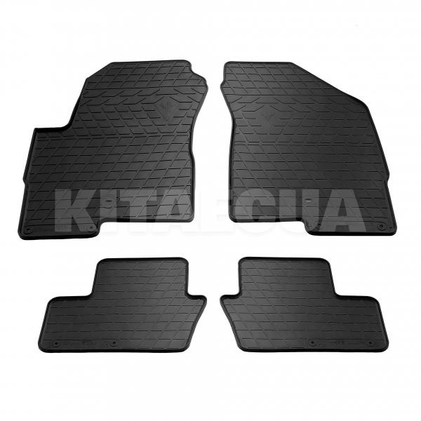 Резиновые коврики в салон Jeep Patriot (2007-2016) EYELET клипсы Stingray (1046054)