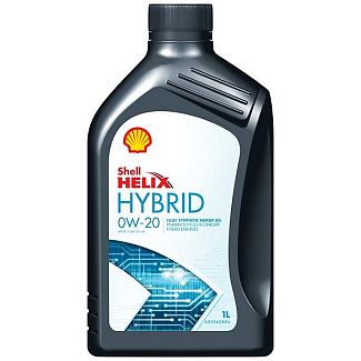 Масло моторное cинтетическое 1л 0W-20 Helix Ultra Hybrid SHELL