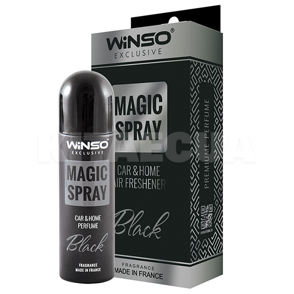Ароматизатор "чёрный" 30мл Exclusive Magic Spray Black Winso (531790)