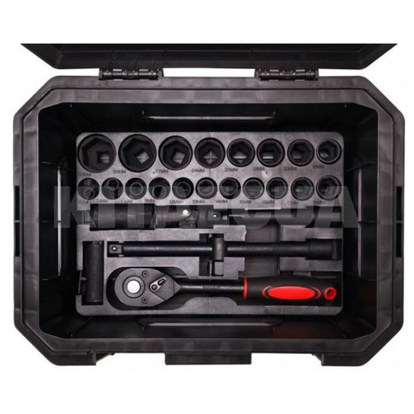 Набор инструментов 1/2" 65 предметов WMC TOOLS (WT-4065C) - 2