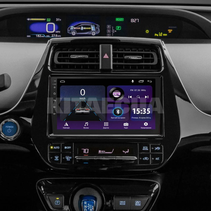Штатна магнітола E9232 2+32 Gb 9" Toyota Prius XW50 2015-2020 SIGMA4car (42215) - 3