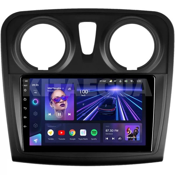 Штатна магнітола CC3 4+32 Gb 9" Renault Sandero 2 2013-2022 (F2 A) Teyes (46849)