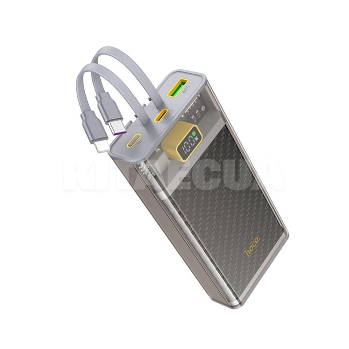 Повербанк Discovery edition 20000mAh 22.5W J104A сірий HOCO (6931474788962)