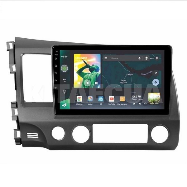 Штатна магнітола X10464 4+64 Gb 10 Honda Civic 8 FK 2005-2012 SIGMA4car (34081)