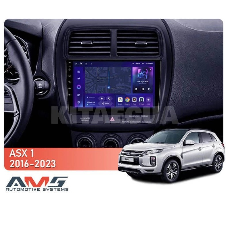 Штатна магнітола MOSS M3 4+32 ГБ 9" Mitsubishi ASX 1 (Left hand drive) 2016-2023 (A) AMS (50544) - 2