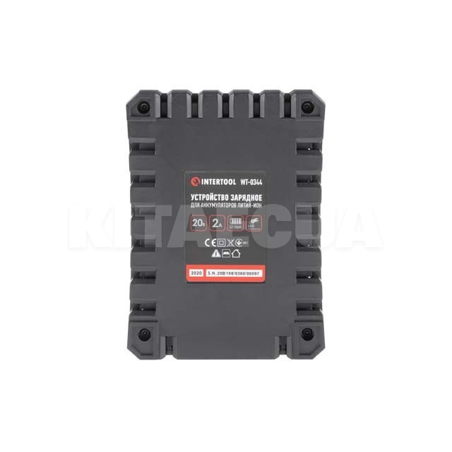 Зарядное устройство для аккумулятора 20В 2А 2/4Ач Intertool (WT-0344) - 4