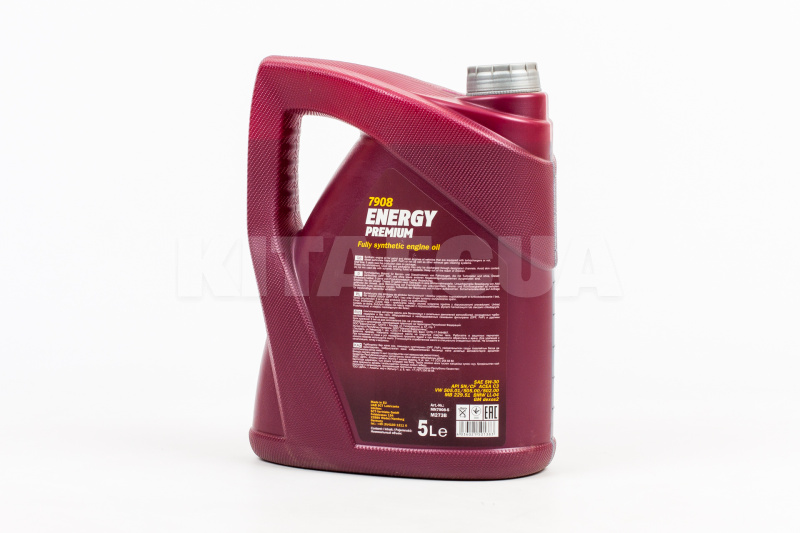 Масло моторное синтетическое 4л 5W-30 Energy Formula JP Mannol (MN7914-4) - 3