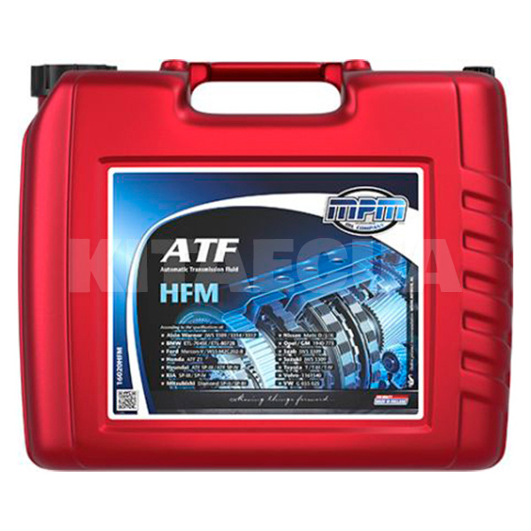 Олія трансмісійна синтетична 20л ATF HFM MPM (MPM 16020HFM)