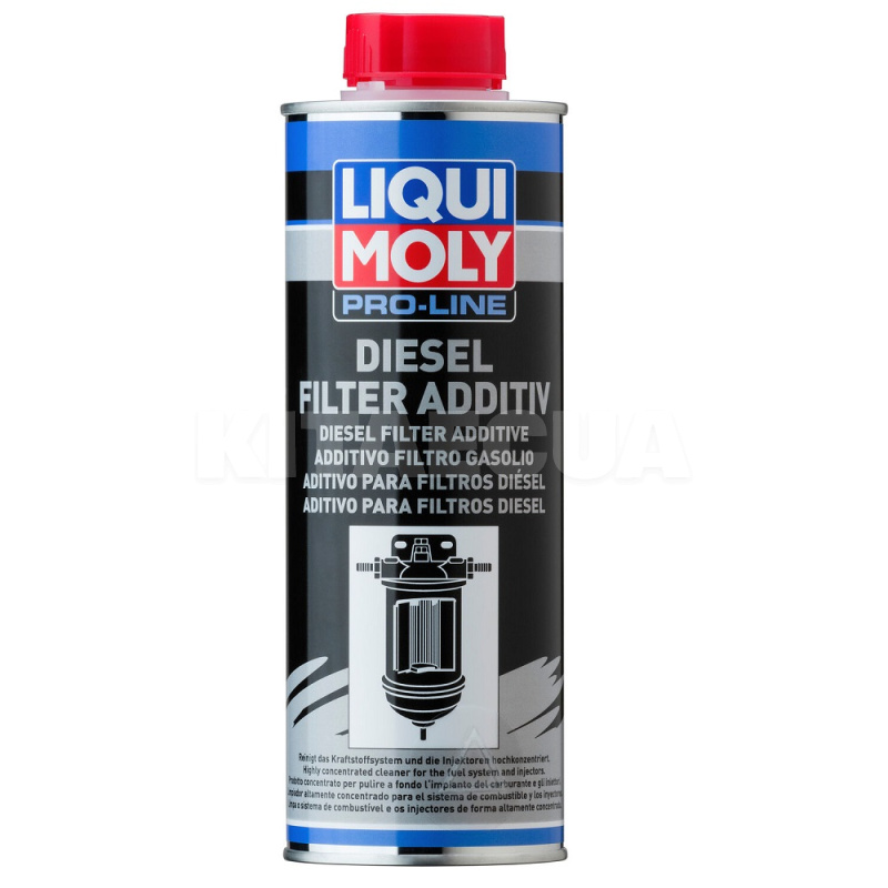 Присадка-очиститель в дизельное топливо 500мл PRO-LINE DIESEL FILTER ADDITIV LIQUI MOLY (20790)