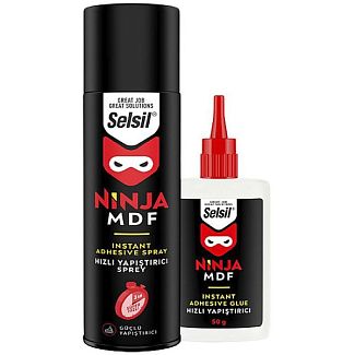 Клей із активатором двокомпонентний Ninja 200мл+50г SELSIL