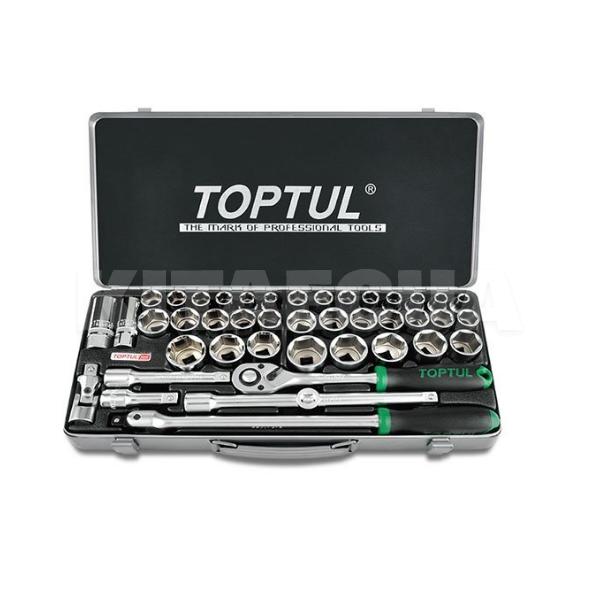 Набор головок и комплектующих 1/2" 43 предмета TOPTUL (GCAD4303-TOPTUL)