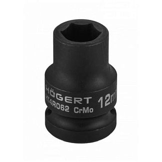 Головка ударна 6-гранна 12 мм 1/2" HOGERT