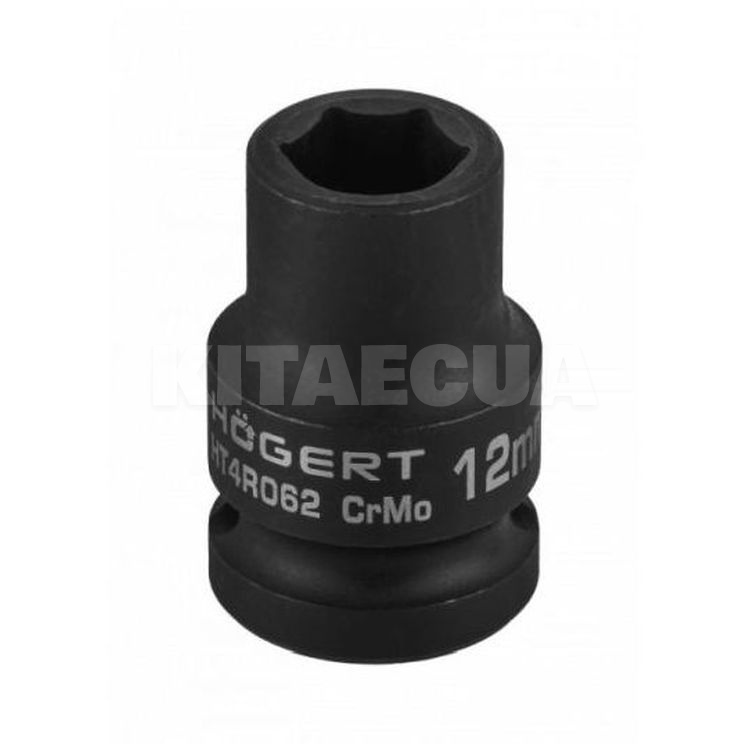 Головка ударна 6-гранна 12 мм 1/2" HOGERT (HT4R062)