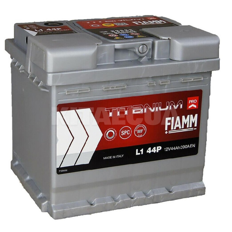 Аккумулятор автомобильный Titanium Pro 44Ач 390А "+" справа FIAMM (7905141)