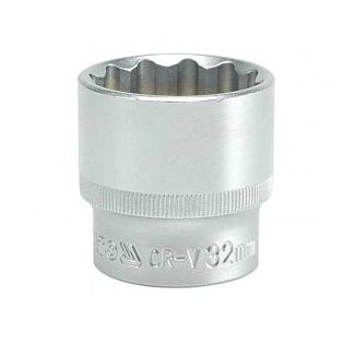 Головка торцевая 12-гранная 32 мм 1/2" 42 мм YATO