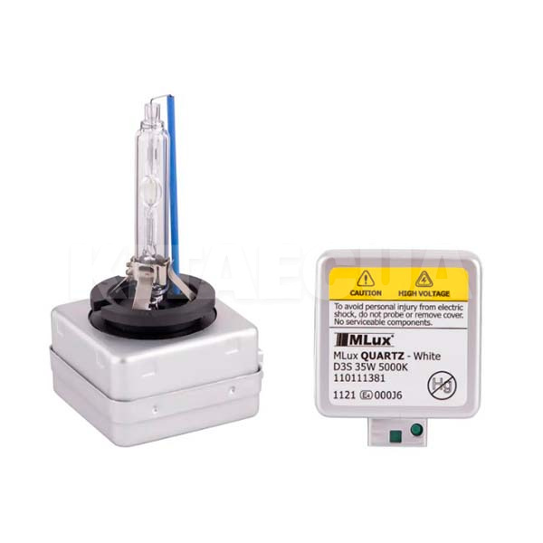 Ксеноновая лампа QUARTZ D3S 35 W 5000 К 2 шт. MLux (110111382)