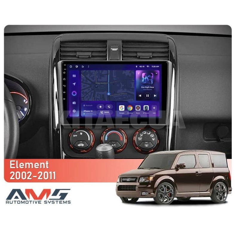 Штатна магнітола MOSS M3 4+32 ГБ 9" Honda Element YH 2002-2011 AMS (49964) - 2