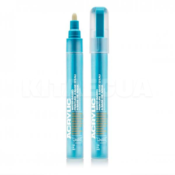 Маркер акриловый 2мм Shock Blue Light MONTANA (322976)