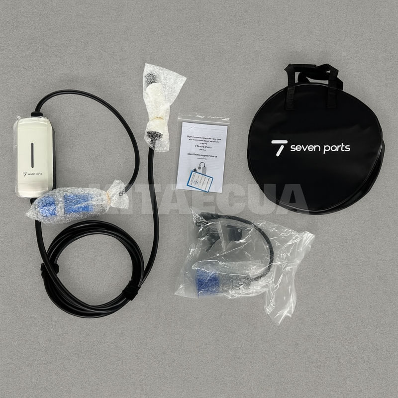 Зарядка для електромобіля Type 2 7.4 Квт 32А 1-фаза Wi-Fi 7 SEVEN PARTS (TT7-Type 2)