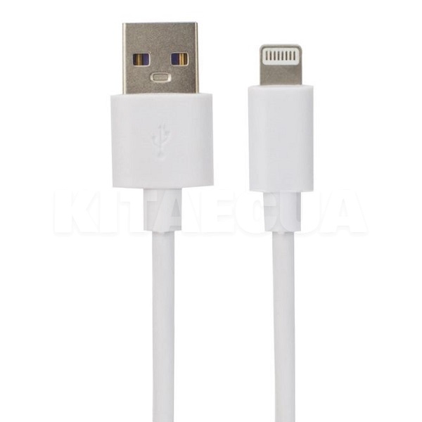Зарядний пристрій USB 2.4A PD-A43i + Кабель USB Lightning 1м білий Proda (PD-A43i-WHT) - 3