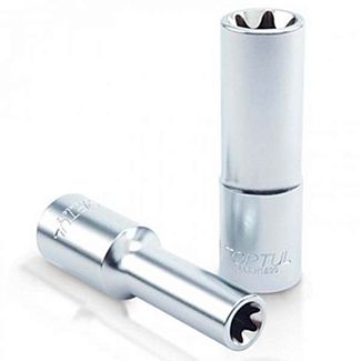 Головка торцевая длинная 8 мм 1/4" 50 мм TOPTUL