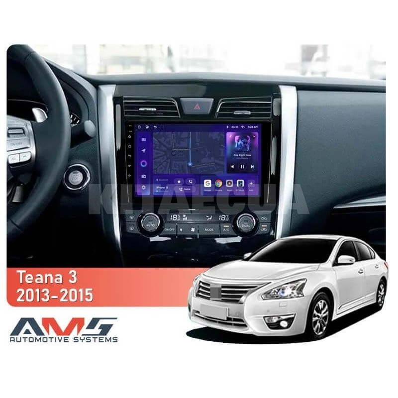 Штатна магнітола MOSS M3 4+32 ГБ 10" Nissan Teana J33 2013-2015 (C) AMS (50857) - 2