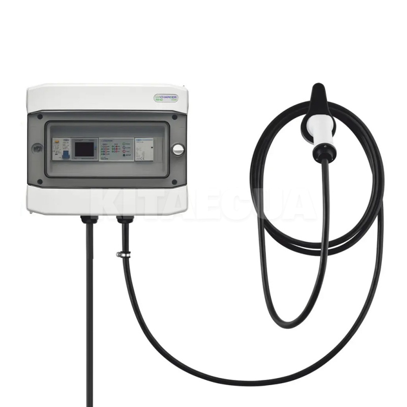 Зарядка для електромобіля Type Tesla 9.2 кВт 40А 1-фаза WALL RFID UACHARGER (CHS-WLRF220941-21)