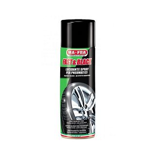Обновитель шин 500мл Fast e Black Spray Mafra