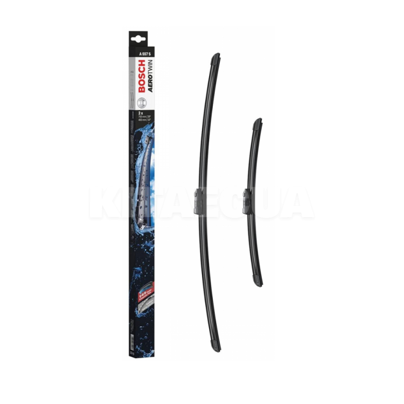 Щітка склоочисника (двірник) 700/400мм безкаркасна Bosch (3 397 007 557)