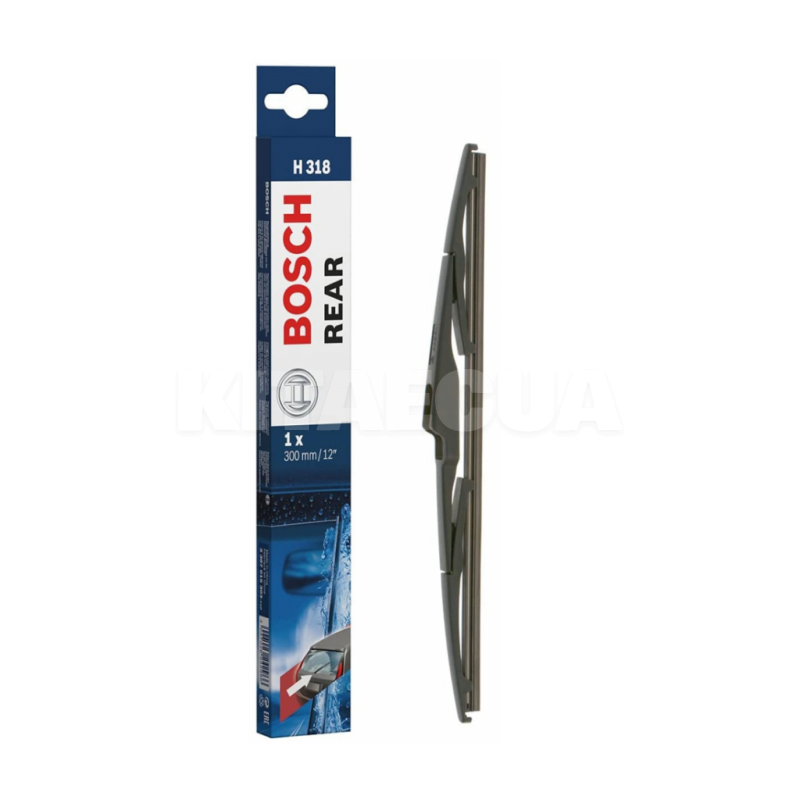 Щітка склоочисника заднього скла 300мм гібридна Bosch (3 397 015 303)