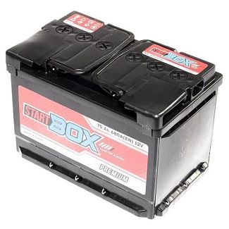 Автомобільний акумулятор Premium 75Ач 680А "+" справа StartBOX