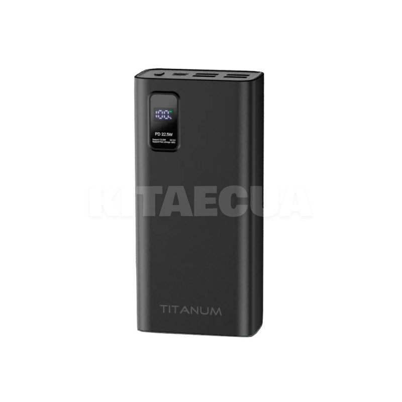 Повербанк 728S 30000mAh 22.5W черный TITANUM (TPB-728S-B)