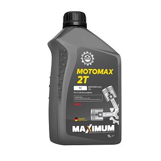 Масло моторное синтетическое 1л 2T MOTOMAX RED MAXIMUM