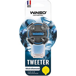 Ароматизатор Tweeter Black Diamond "чорний діамант" 8мл Winso