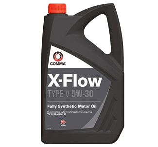 Масло моторное синтетическое 4л 5W-30 X-FLOW V COMMA