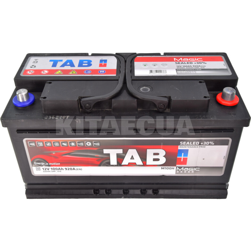 Аккумулятор автомобильный 100Ач 920А "+" справа TAB (TAB MAGIC 100 L5) - 2
