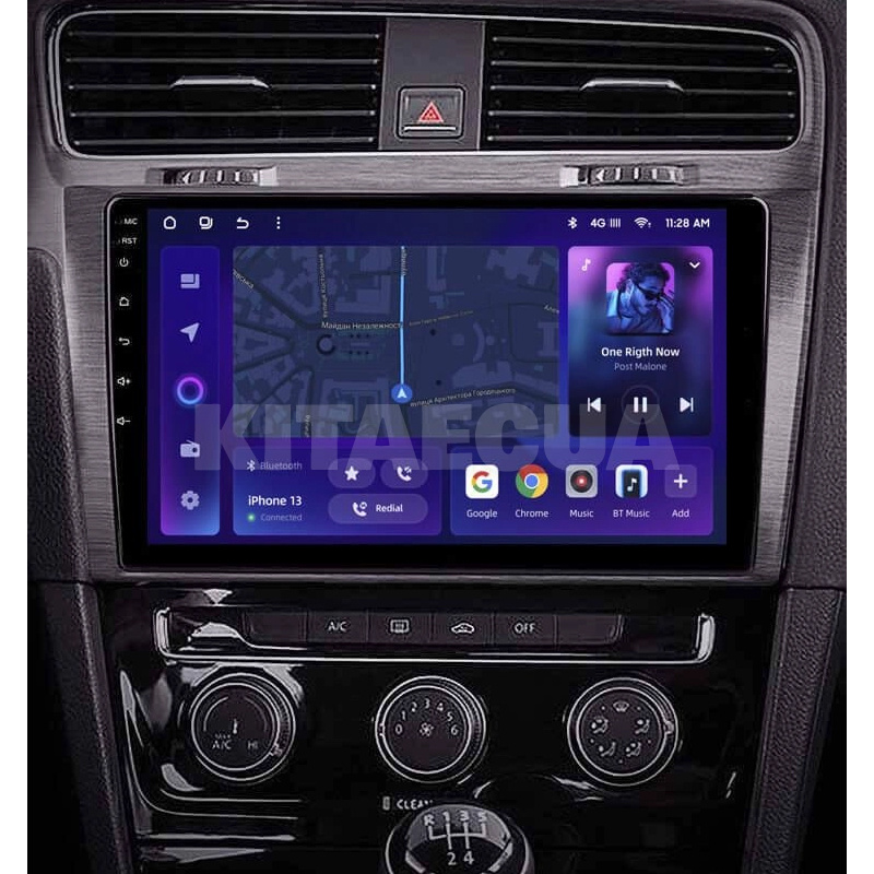 Штатна магнітола MOSS M2 4+32 Gb 10" Volkswagen Golf 7 MK7 2012-2020 (F1) AMS (49734) - 2