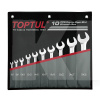 Набір ключів ріжкових 10 предметів 6-32 мм TOPTUL (GPCJ1001)