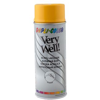Краска-эмаль универсальная 400мл Ral 1004 золотисто-желтая Very Well Dupli Color