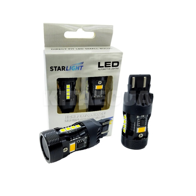 LED лампа для авто SL-CB7 W21/5W 28W 6000K + поворот (компл.) StarLight (00-00020800)