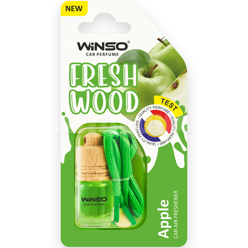 Ароматизатор "яблоко" 4мл Fresh WOOD Apple Winso (530660)