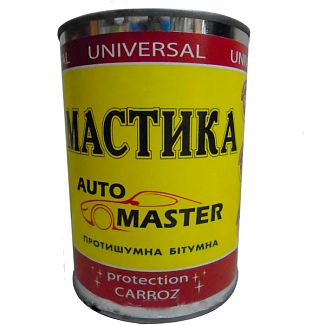 Мастика битумная (антикоррозионная) 0.9кг Master Bitum Auto Master