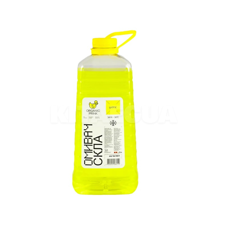 Омивач зимовий 3л "цитрус" -30°С ORGANIC PRINK (013031)