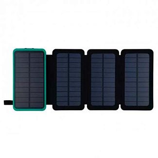 Повербанк із сонячною панеллю 20000 мАг + 3 складні панель КВАНТ
