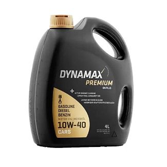 Масло моторне Напівсинтетичне 4л 10W-40 PREMIUM SN PLUS DYNAMAX