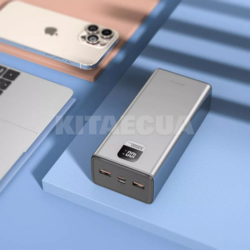 Повербанк Guardian 30000mAh 22.5W сірий PROOVE (542700092) - 3