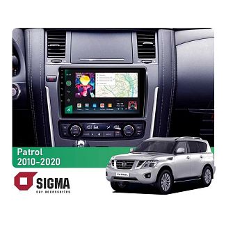 Штатна магнітола PRO 10464 4+64 Gb 10 Nissan Patrol 6 Y62 2010-2020 (F2) SIGMA4car