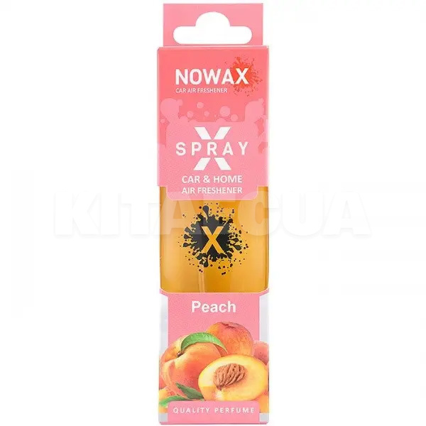 Ароматизатор "персик" 50мл X Spray Peach NOWAX (NX07602)