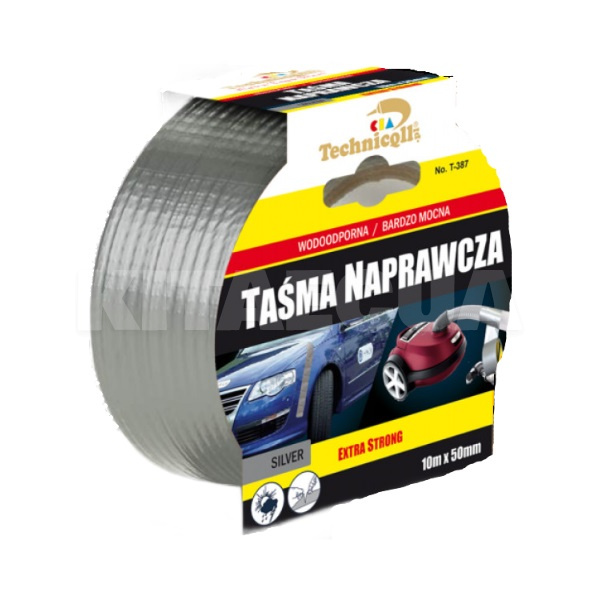 Ремонтная лента серая 10 м х 50 мм Technicqll (T-284)